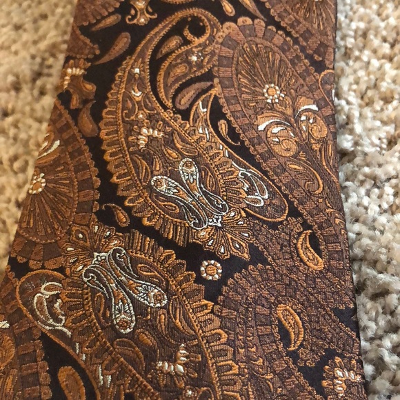 Studio Milan Men’s silk Tie - Picture 3 of 5